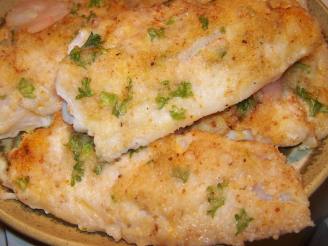 Oven Baked Fish Fillets With Parmesan Cheese