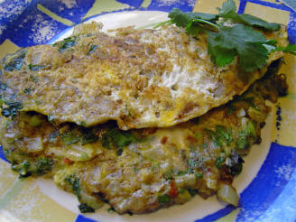 Indian Spiced Omelet