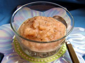 Minted Applesauce With a Hint of Redcurrant