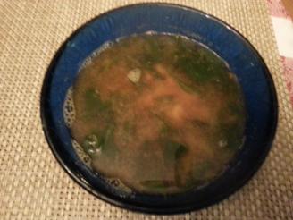 Spinach and Shrimp Miso Soup