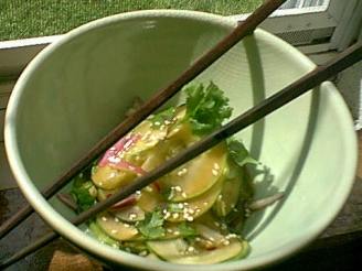 Cucumbers With Soy-Sesame Dressing