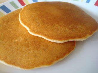 Peanut Butter Feather Pancakes