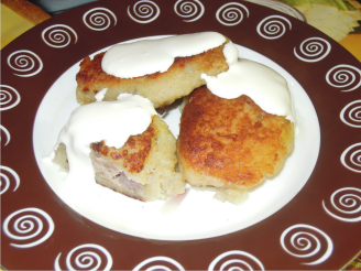 Potato Latkes With Pork Filling (Belarussian National Food)
