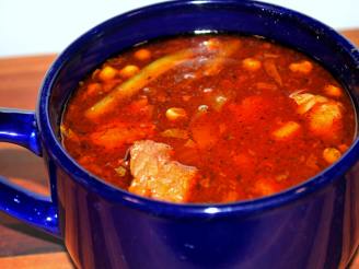 HEARTY BEEF AND VEGETABLE SOUP