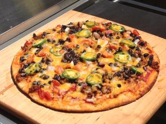 Troops BBQ Pizza Oven Taco Pizza