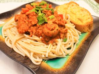Vegan Spaghetti Bolognese (No Lentils)