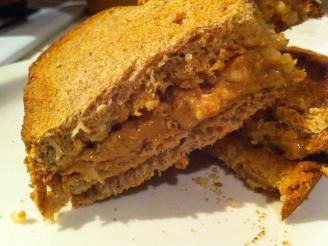 Apple Peanut Butter Sandwich