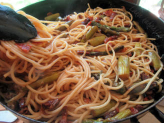 Pancetta and Asparagus Pasta