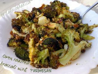 Oven Roasted Broccoli With Parmesan