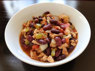 Spicy Turkey Chili With Fresh Vegetables