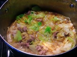 Croatian Cabbage Soup With Pork
