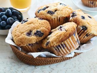 Gluten Free Blueberry Buttermilk Muffins