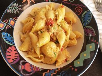 White Sauce Crab Pasta Recipe - Food.com