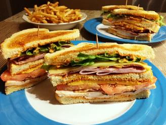Club Sandwich with Chipotle Mayonnaise