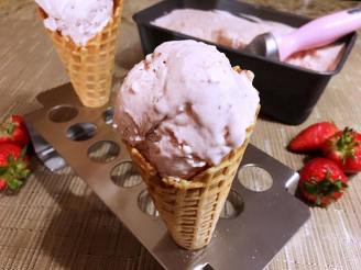 Smooth Strawberry Ice Cream