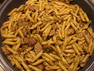 Italian Sausage and Penne Pasta, Simple One Pan Meal