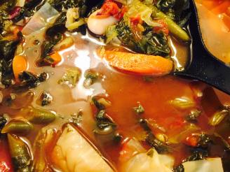 Dion's Magical Tuscan Style Vegetarian Vegetable Soup