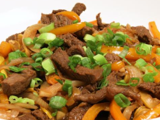 SUMMER SQUASH STIR-FRY WITH BEEF FEATURING BEEF BOU