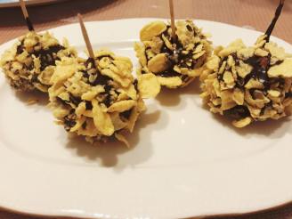 Chocolate Balls With Cereals