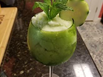 Frozen Mint Cucumber Martini