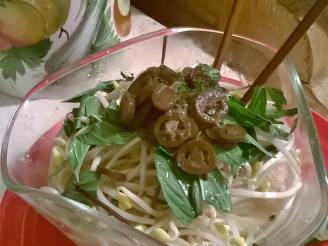 Cow Stomach Pho With Spicy Preserved Chili Peppers