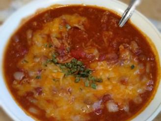 Slow Cooker Chunky Chicken Chili