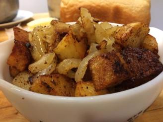 Peasants Potatoes - Fried Potatoes & Onions.