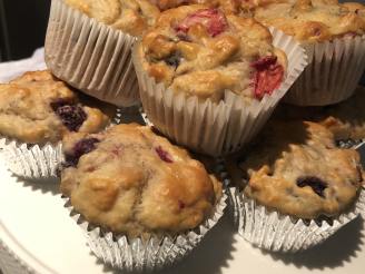 Berry and Coconut Muffins