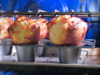 Cheddar Cheese & Red Pepper Popovers