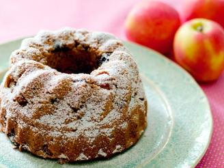 Apple Rum Raisin Cake (Gluten-Free, Low-GI)