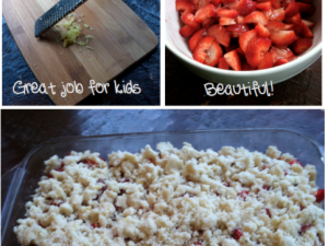 Strawberry Crumb Bars Recipe - Use ANY Fruit!