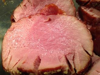Boneless Smoked Ham With Dijon Sauce in Crockpot