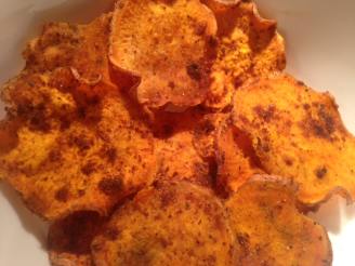 Garam Masala Sweet Potato Chips