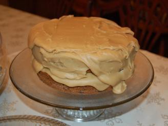Quick and Deeelish Jam Cake With Caramel Frosting