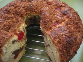 Cherry Streusel Bundt Cake