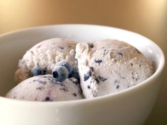 Blueberry Ice Cream (For Ice Cream Machine)