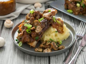 Beef Short Ribs With Mushrooms