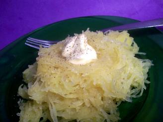 Kittencal's Simple Spaghetti Squash  (Vegetarian)