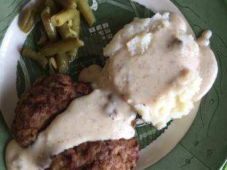 Country Fried Hamburger  Steaks With Gravy