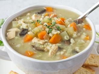 Chicken Mushroom Barley Soup Recipe - Food.com