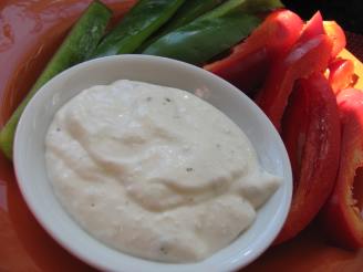 Robust Ranch Dip (Healthy Snack for Kids)