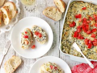 Alouette Spinach Artichoke Crab Dip Recipe - Food.com