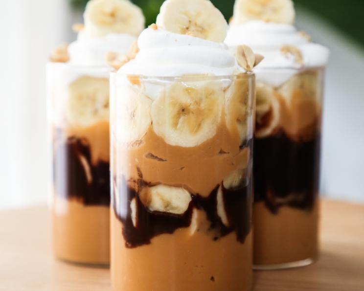 Peanut Butter Chocolate Pudding Parfaits Recipe