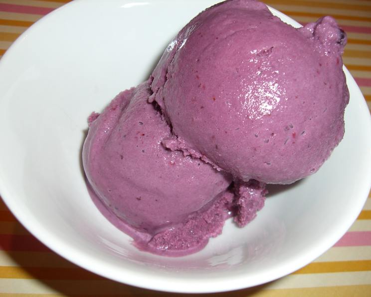 Berry Berry Frozen Yogurt (Healthy; for Ice Cream Machine) Recipe