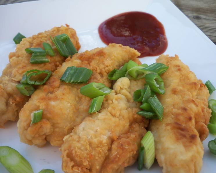 Gingery Fried Chicken Appetizer Recipe