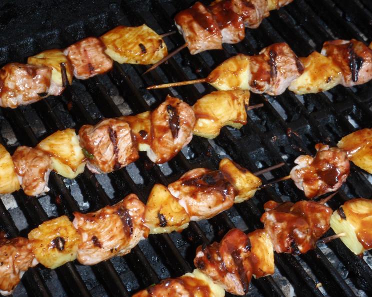HoisinGlazed Pork Kabobs Recipe