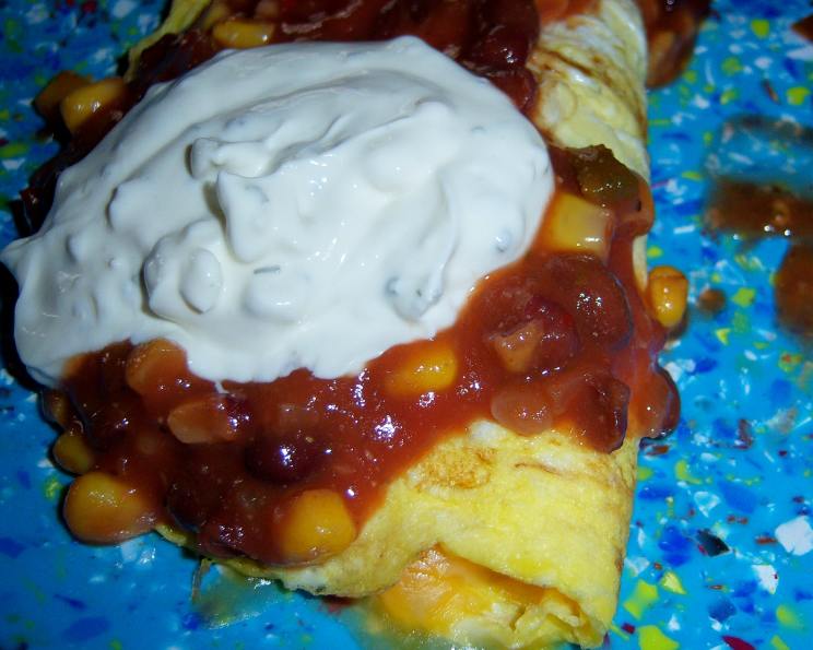 KnifeAndFork Breakfast Burrito Recipe