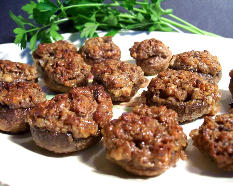 PecanStuffed Mushrooms Recipe