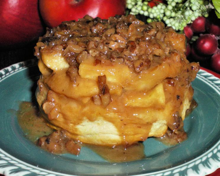 UpsideDown CaramelApple Biscuits Recipe