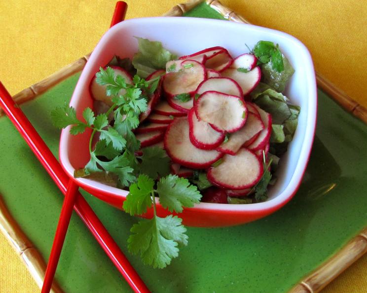 Chinese Quick Pickled Radish Salad With Garlic Recipe